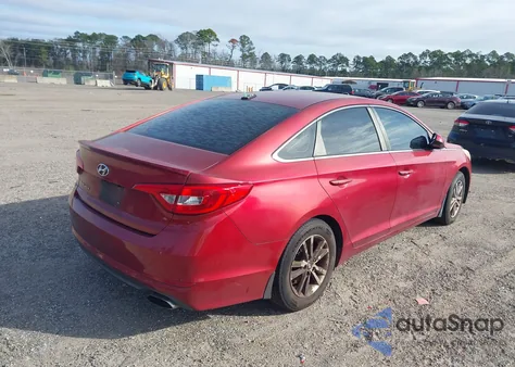 2016 Hyundai Sonata Se z USA, uszkodzony, nr VIN 5NPE24AF0GH323097